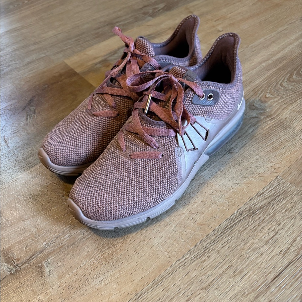 Women's Pink Nike Air Max Athletic Shoes
